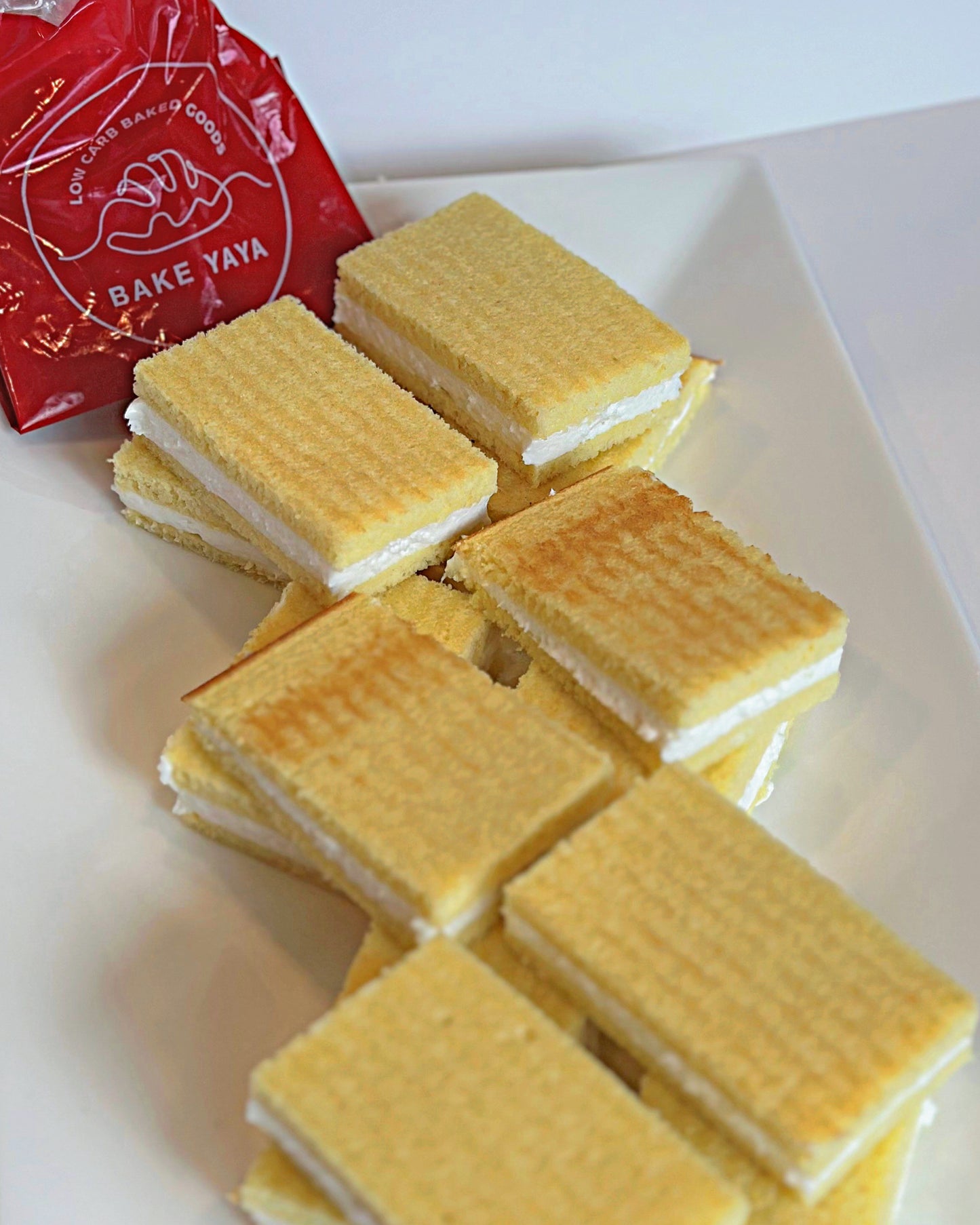 Sweet Cream Filled Vanilla YaYas, Keto, Low Carb (12 ct)