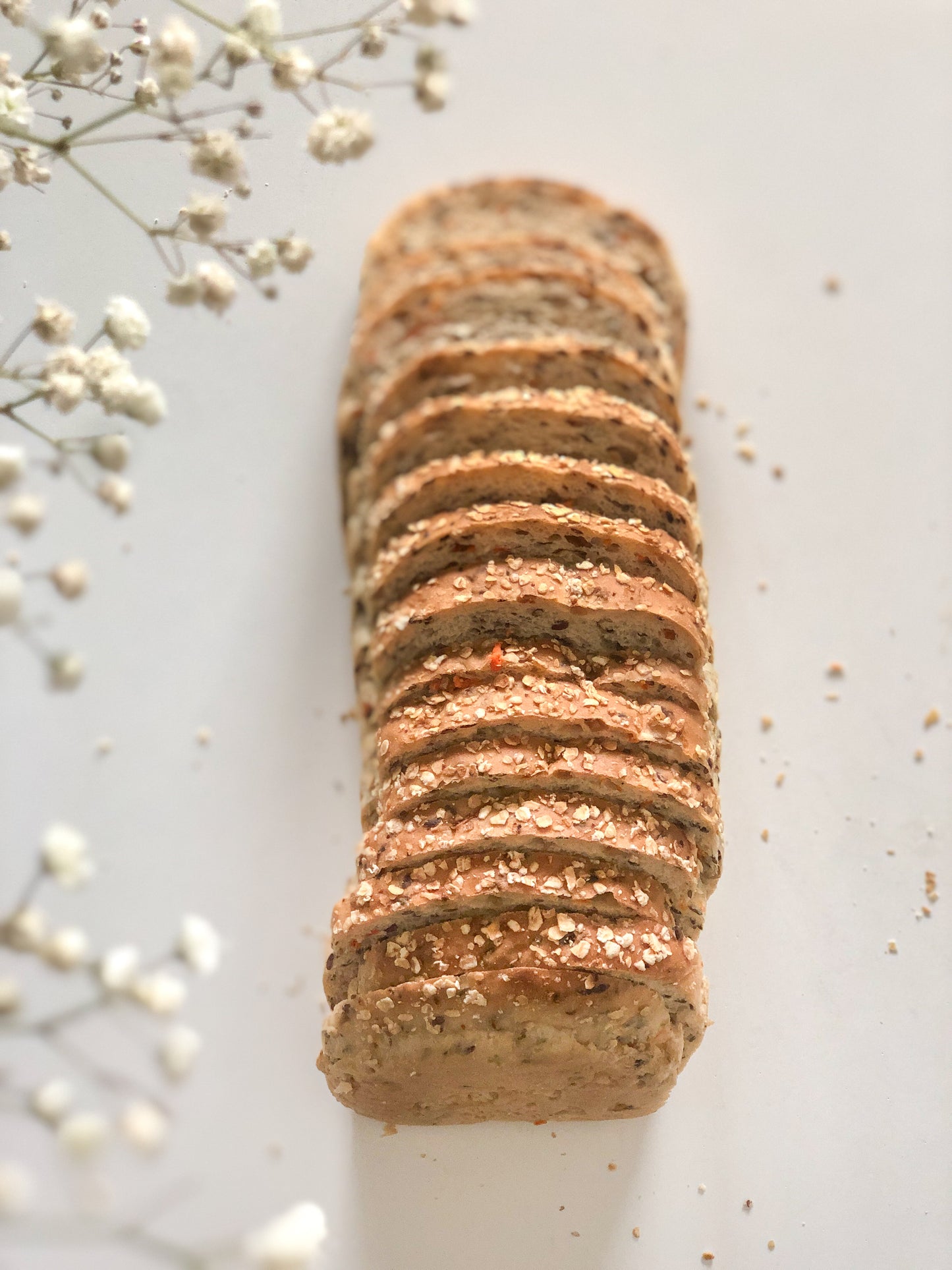 Super Veggie Sliced Bread - Keto, Protein, Low Carb, No Sugar - 1 Loaf, Sliced