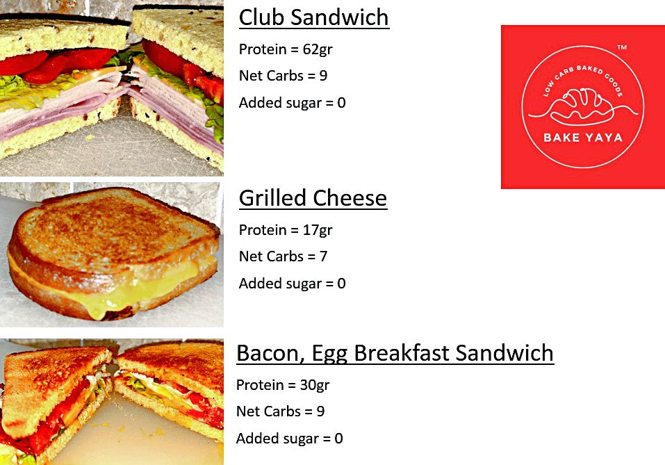 Super Veggie Sliced Bread - Keto, Protein, Low Carb, No Sugar - 1 Loaf, Sliced