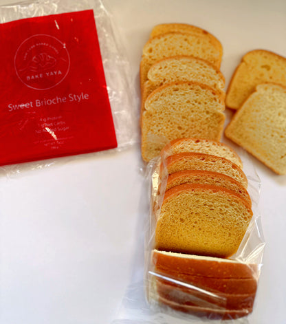 Sweet Brioche Style Bread - Keto, Protein, No Sugar - 1 Loaf, Sliced