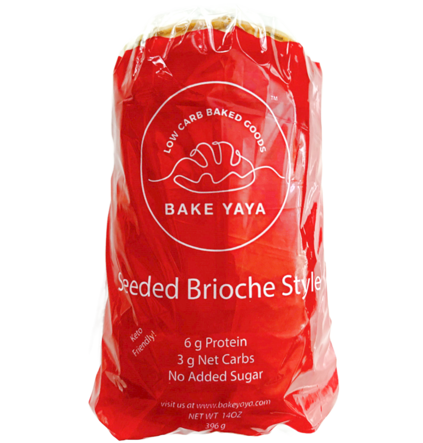 Delicious Seeded Sweet Brioche Style Bread - Keto, Protein, No Sugar -    1 Loaf, Sliced